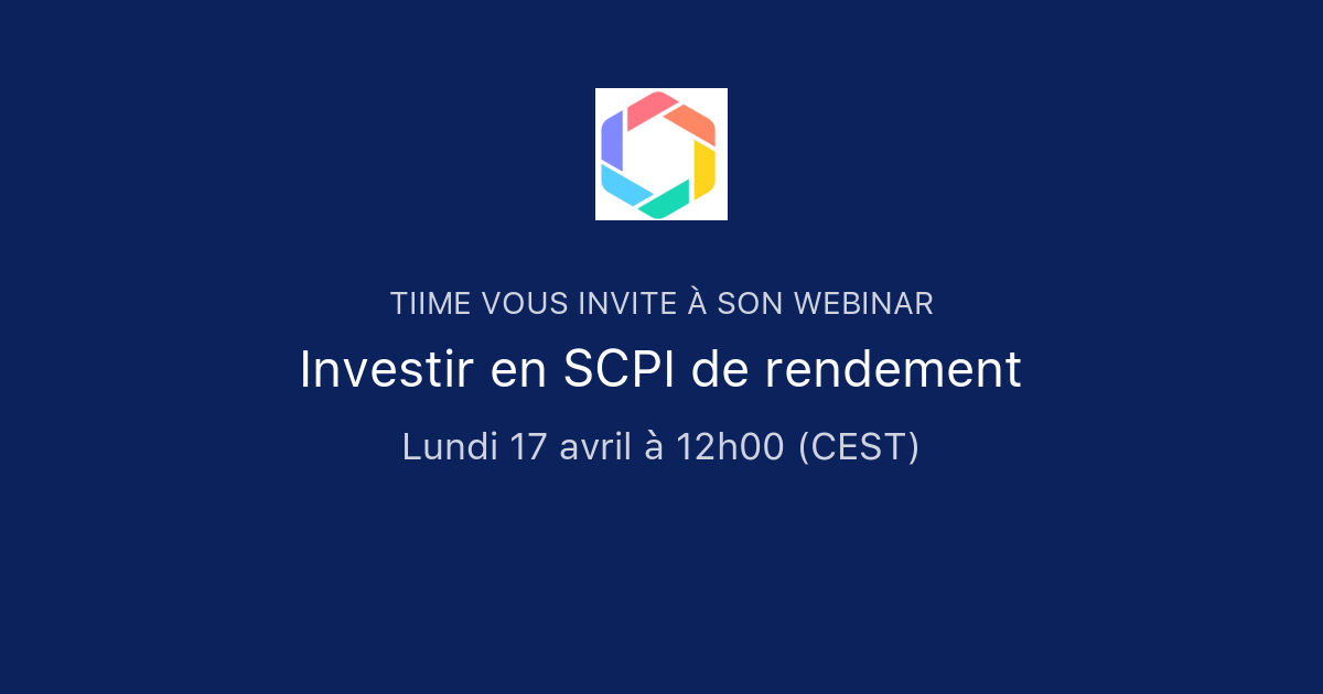 Investir En Scpi De Rendement Tiime