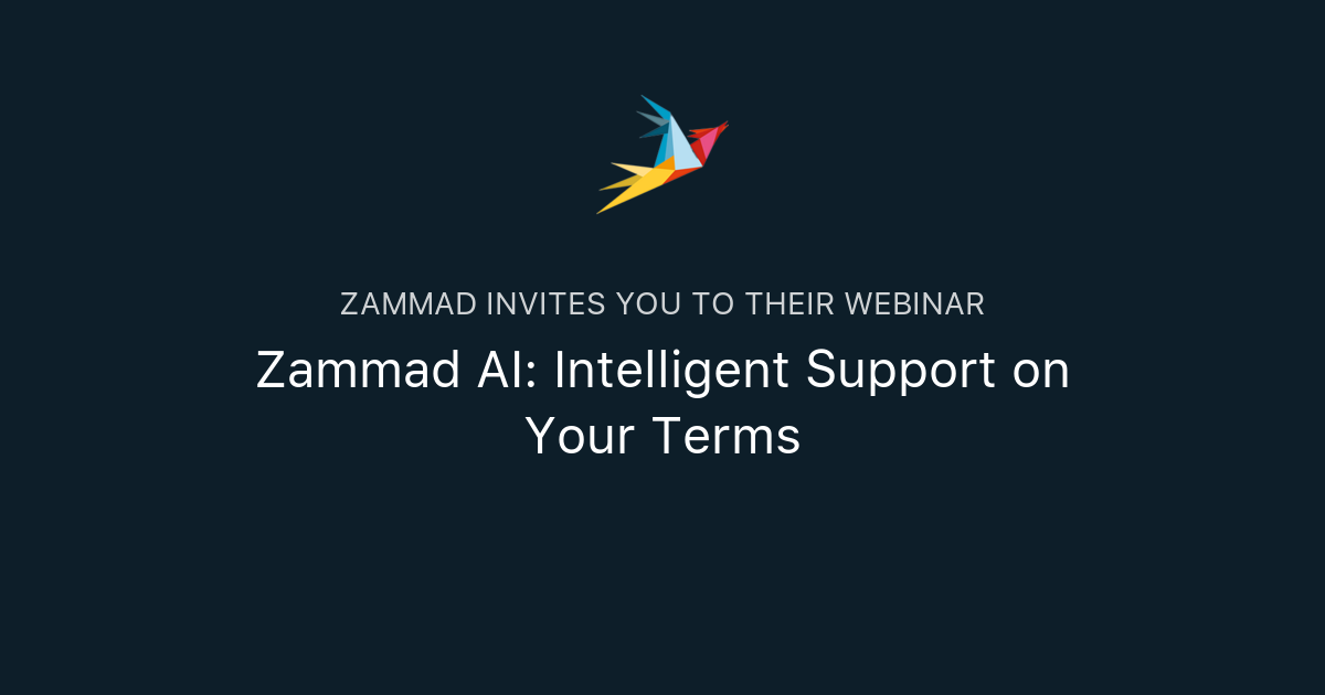 Zammad AI: Intelligent Support on Your Terms | Zammad