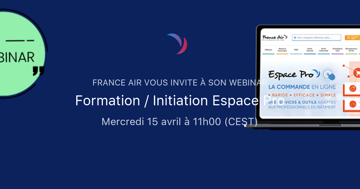 Formation / Initiation Espace Pro | France Air