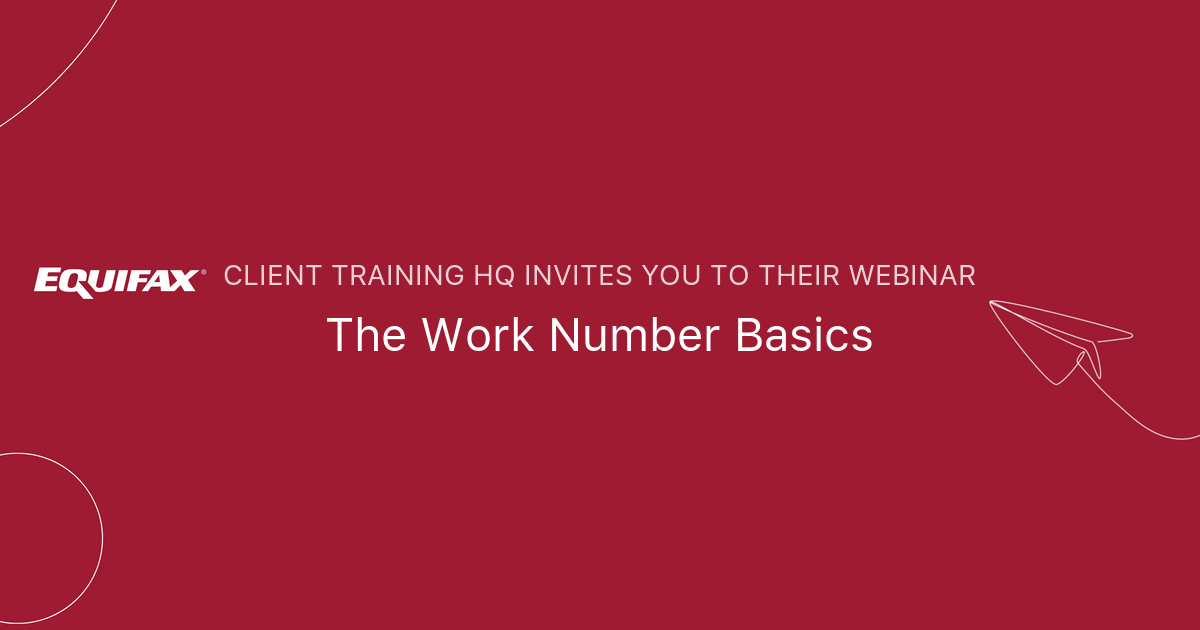 The Work Number Basics | Client Training HQ