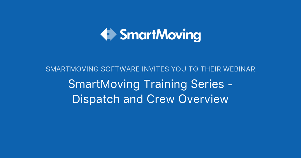 smartmoving crew app