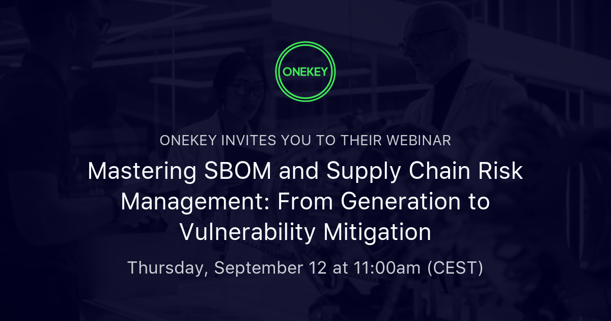 Mastering SBOM and Supply Chain Risk Management: From Generation to ...