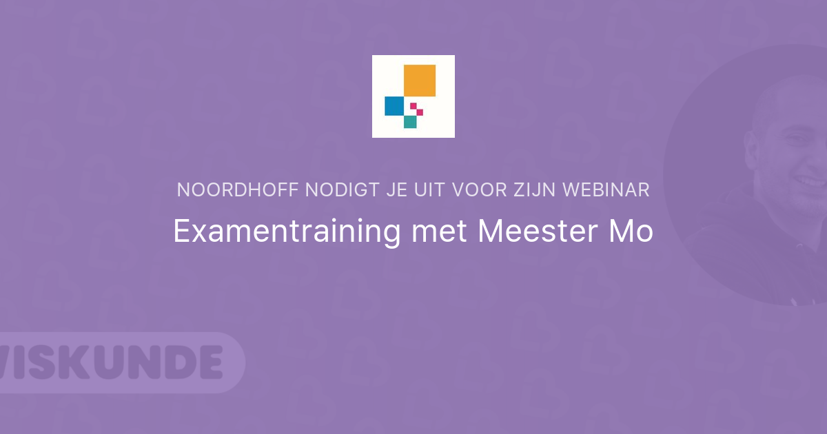 Examentraining Met Meester Mo | Noordhoff