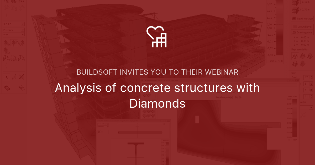 Analysis of concrete structures with Diamonds | BuildSoft