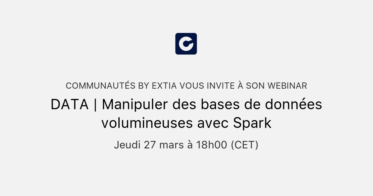 DATA | Manipuler des bases de données volumineuses avec Spark ...