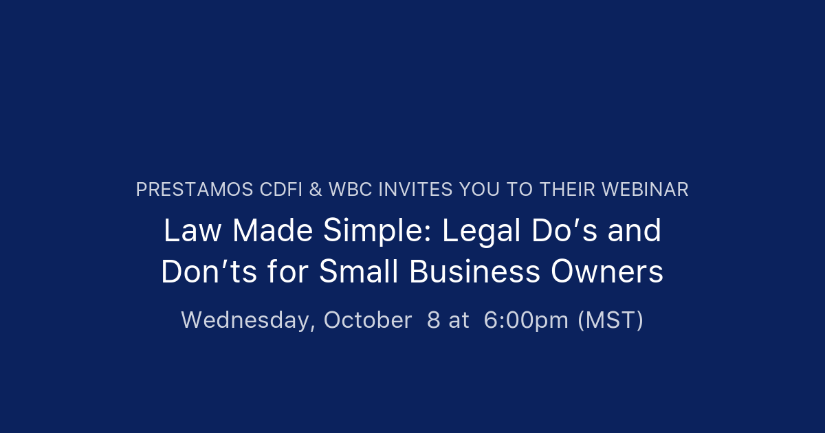 Law Made Simple: Legal Do’s and Don’ts for Small Business Owners ...