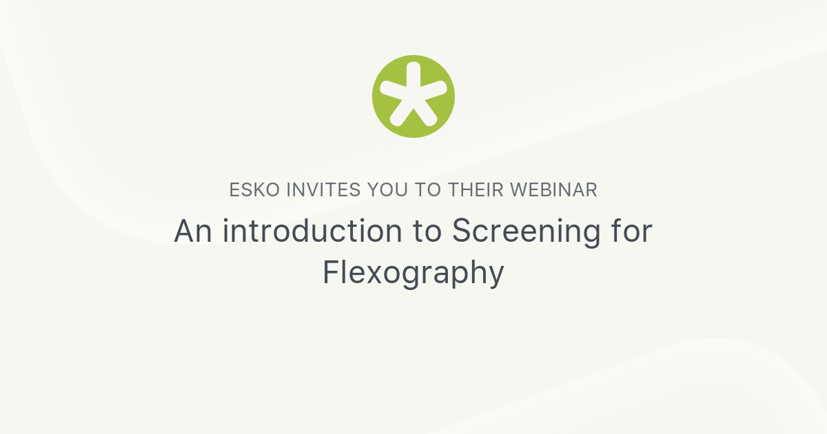 Flexo Screen Ruling Examples An introduction to Screening for Flexography | Esko