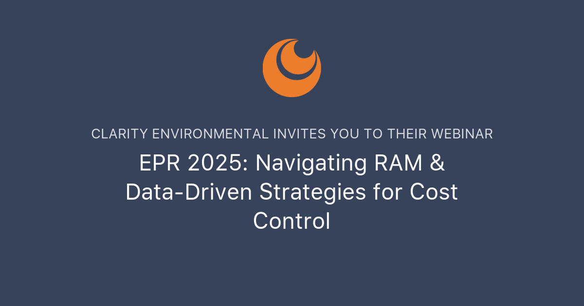 Ram Environmental Risk EPR 2025: Navigating RAM & Data-Driven Strategies for Cost Control ...