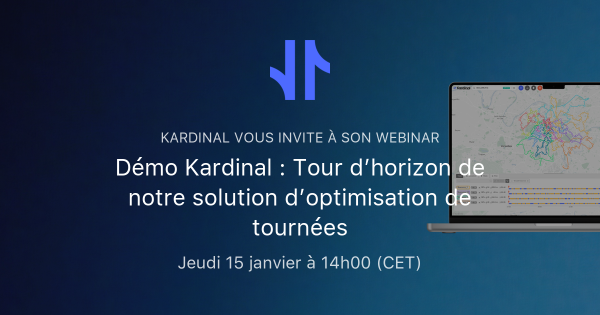 Démo Kardinal : Tour d’horizon de notre solution d’optimisation de ...