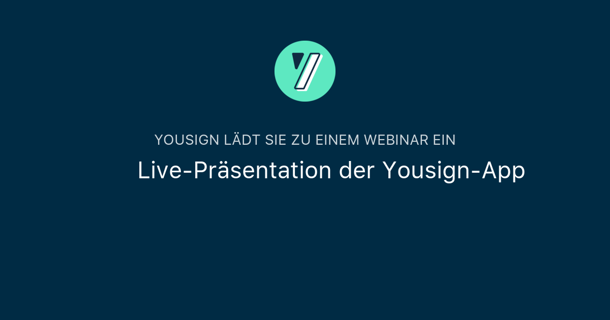  Live Pr sentation Der Yousign App Yousign