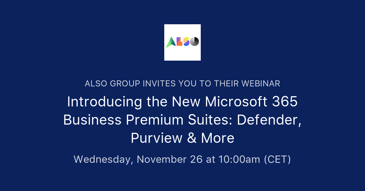 Introducing the New Microsoft 365 Business Premium Suites: Defender ...