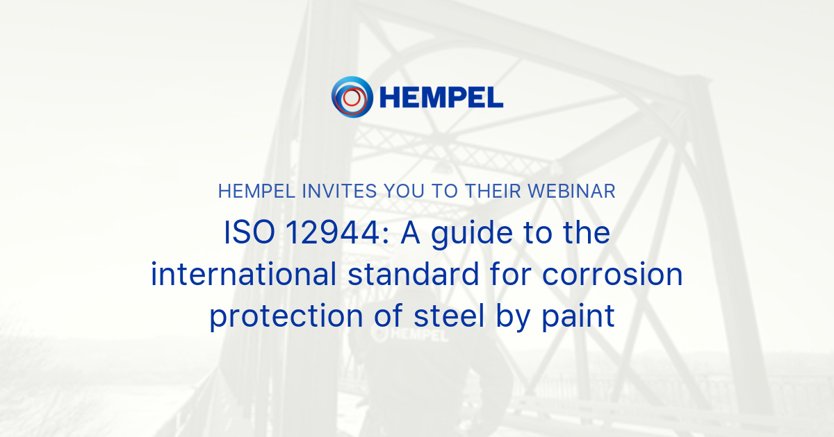 Iso 12944 A Guide To The International Standard For Corrosion