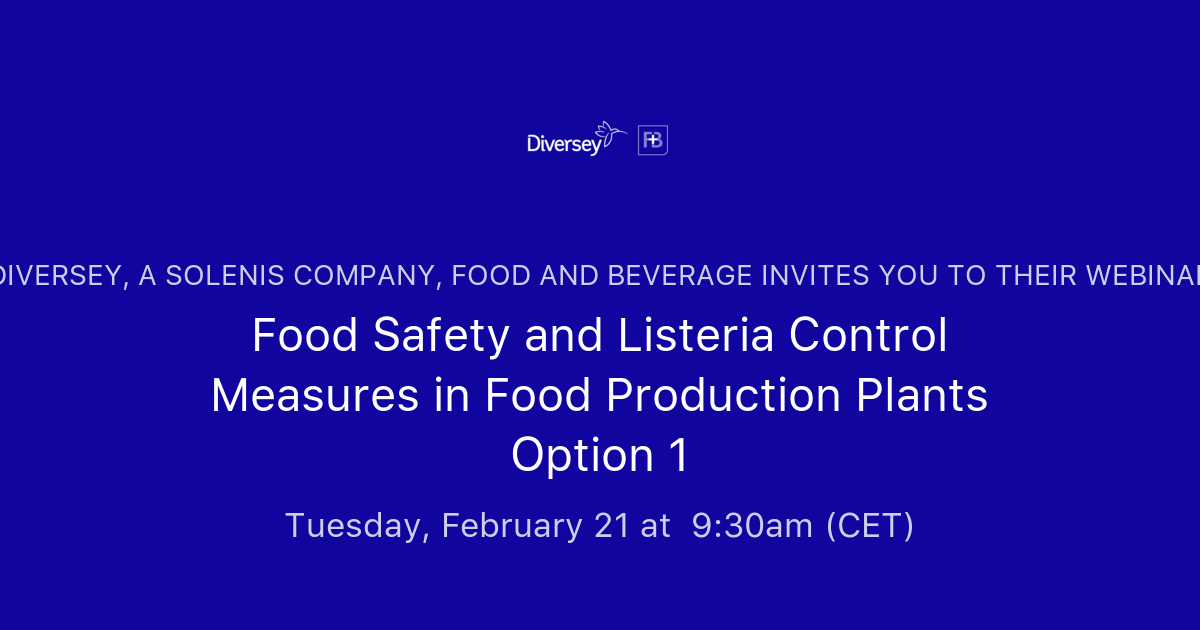Food Safety And Listeria Control Measures In Food Production Plants food-safety-and-listeria-control-measures-in-food-production-plants