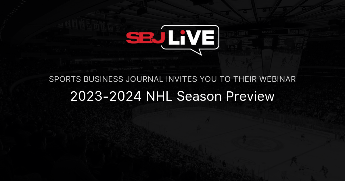 2023 2024 NHL Season Preview Sports Business Journal   Og 