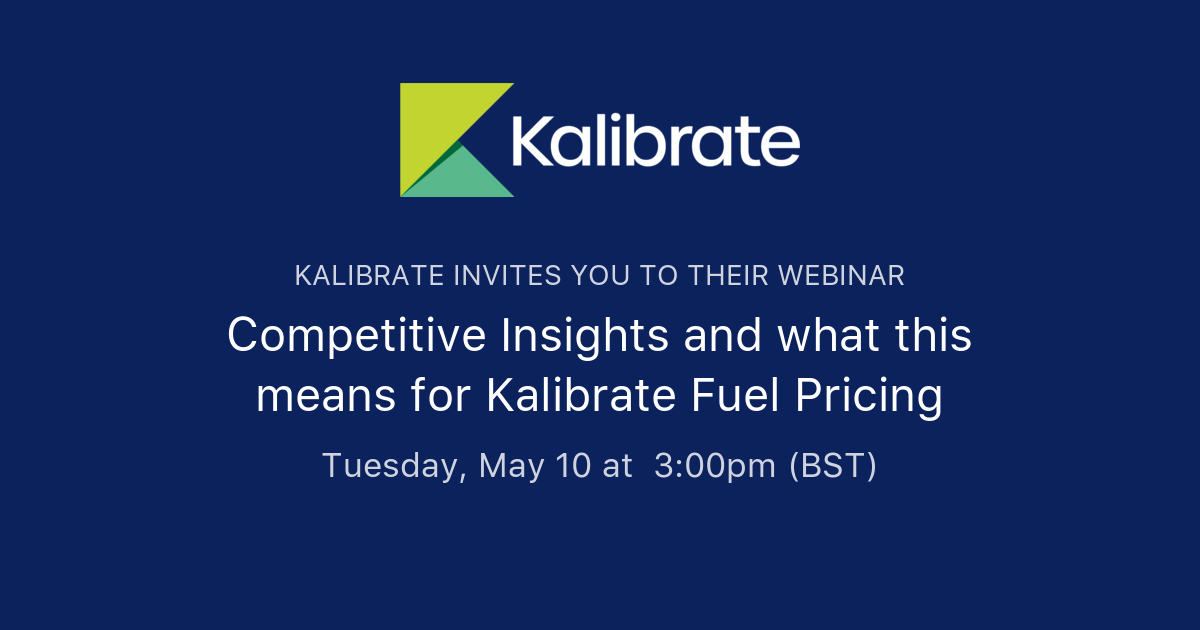 Competitive Insights And What This Means For Kalibrate Fuel Pricing ...