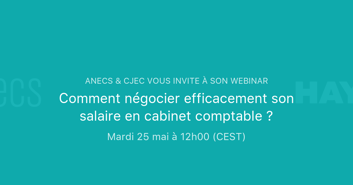 Comment Négocier Efficacement Son Salaire En Cabinet Comptable ...