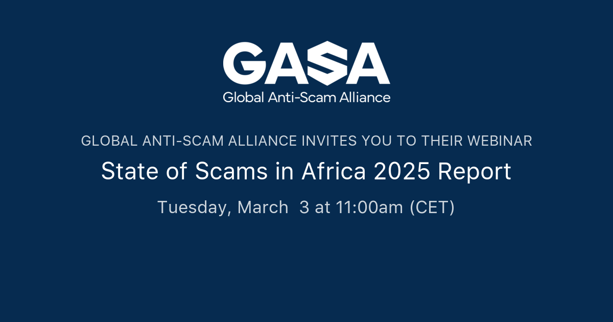 State of Scams in Africa 2025 Report | Global Anti-Scam Alliance