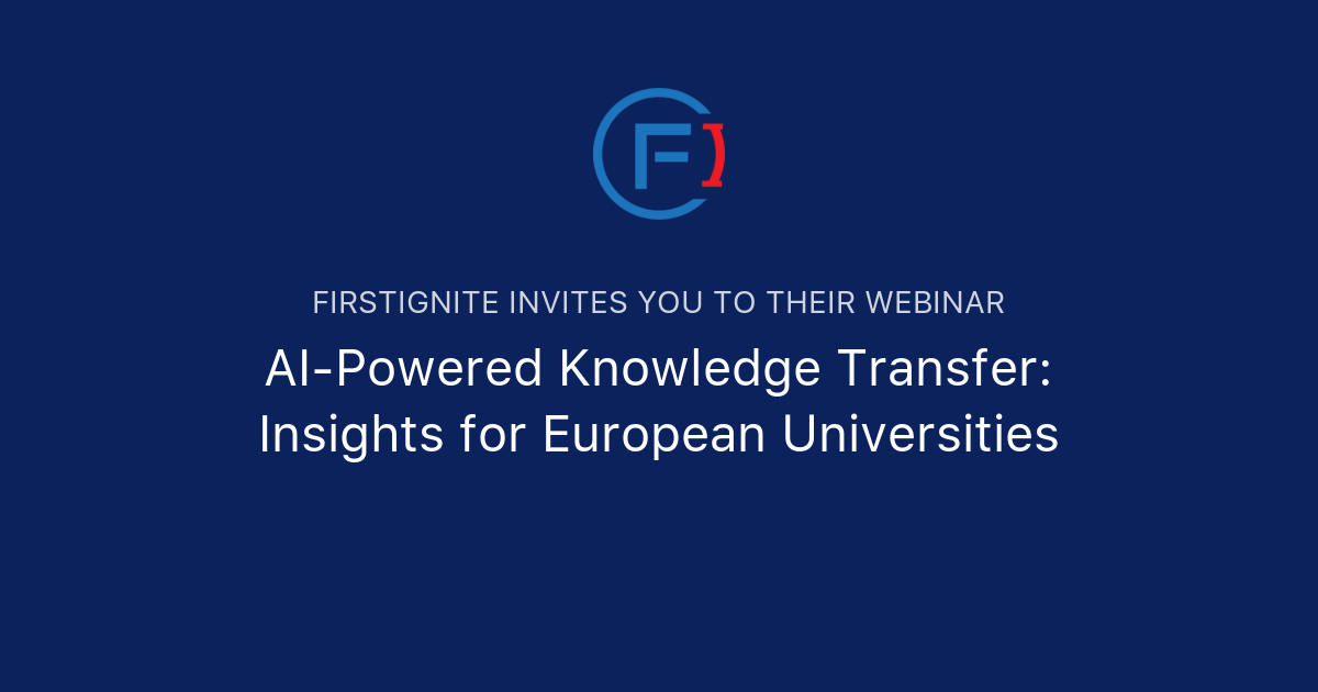 AI-Powered Knowledge Transfer: Insights for European Universities ...