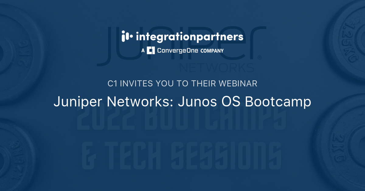 Juniper Networks: Junos OS Bootcamp | C1