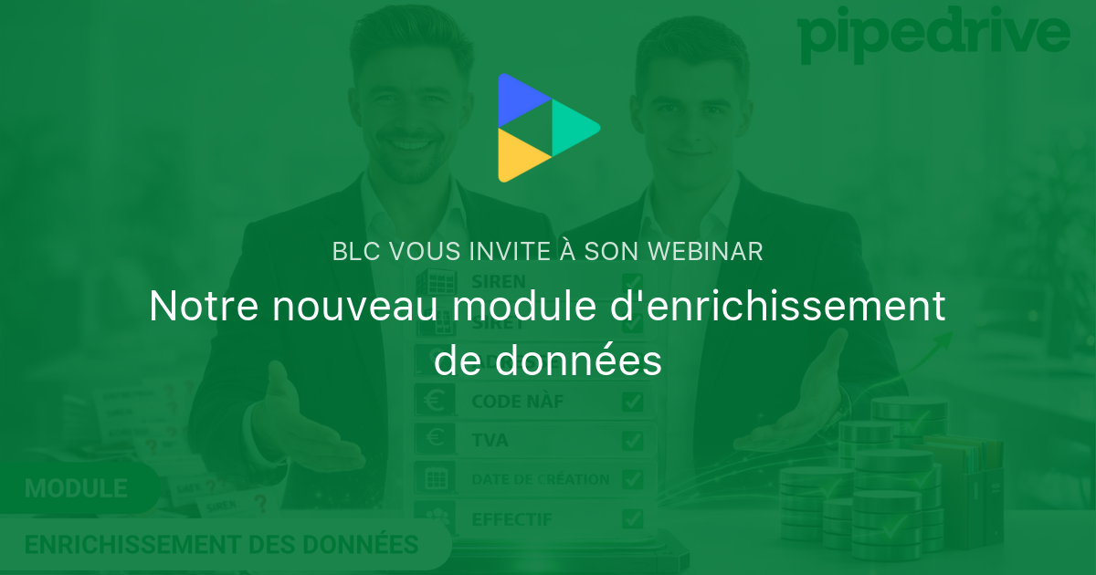 Notre nouveau module d'enrichissement de données | BLC