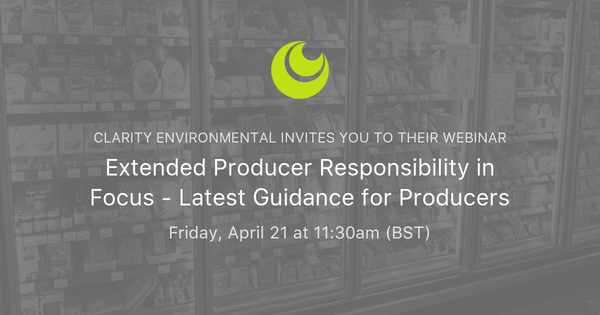 Extended Producer Responsibility in Focus Latest Guidance for