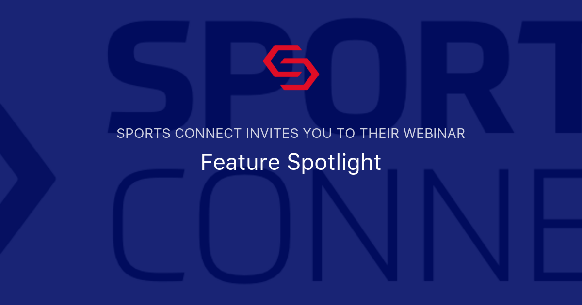 Feature Spotlight Sports Connect