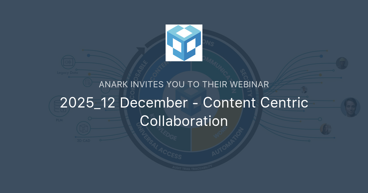 4 - Anark 2025 December - Content Centric Collaboration Introduction ...