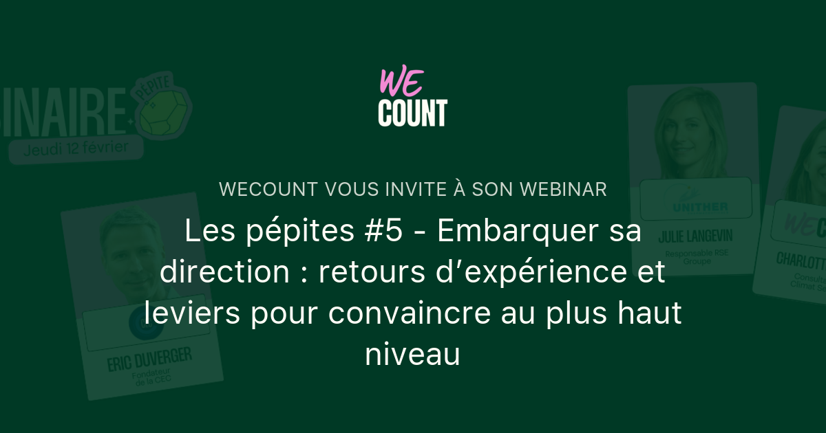 Les pépites #5 - Embarquer sa direction : retours d’expérience et ...