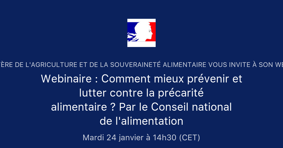 Webinaire : Comment Mieux Prévenir Et Lutter Contre La Précarité ...