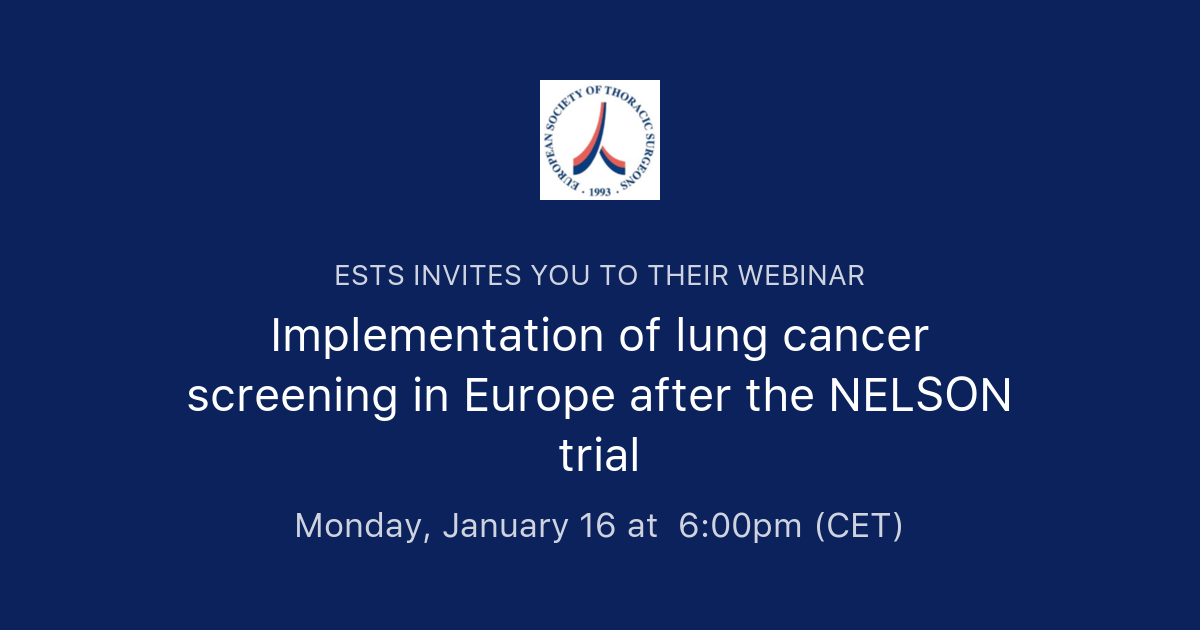 Implementation Of Lung Cancer Screening In Europe After The Nelson