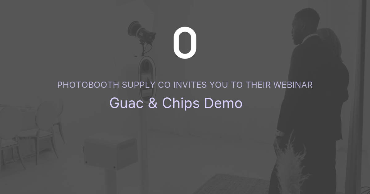 Guac & Chips Demo 🥑 Photobooth Supply Co
