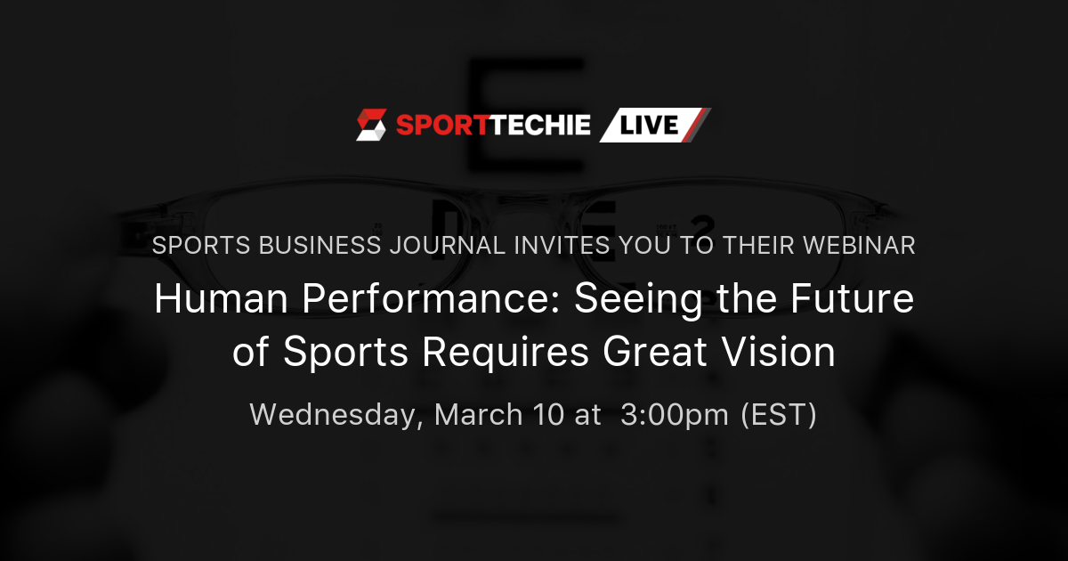 Human Performance: Seeing the Future of Sports Requires Great Vision ...