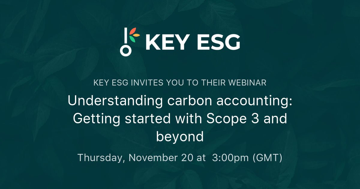 Understanding carbon accounting: Getting started with Scope 3 and ...