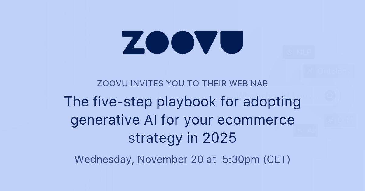 The five-step playbook for adopting generative AI for your ecommerce ...