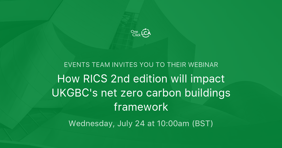 How RICS 2nd edition will impact UKGBC's net zero carbon buildings ...