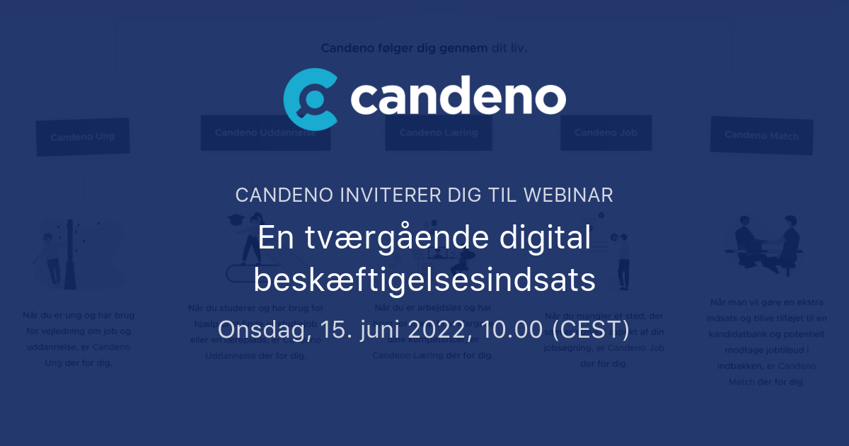 En Tværgående Digital Beskæftigelsesindsats | Candeno