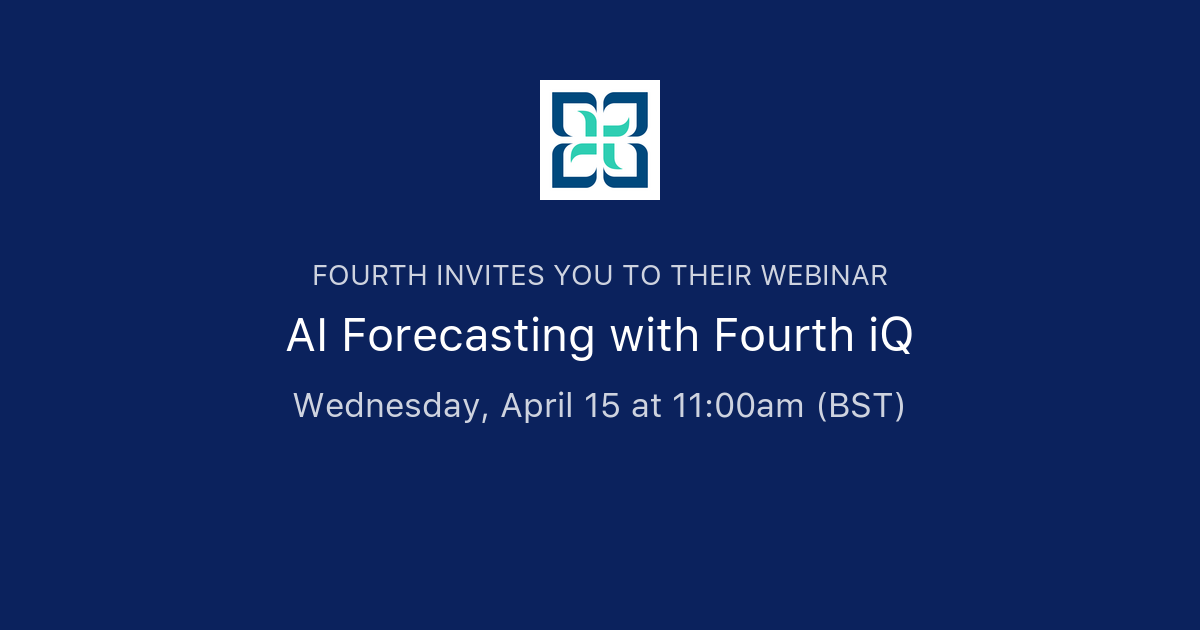 AI Forecasting with Fourth iQ | Fourth