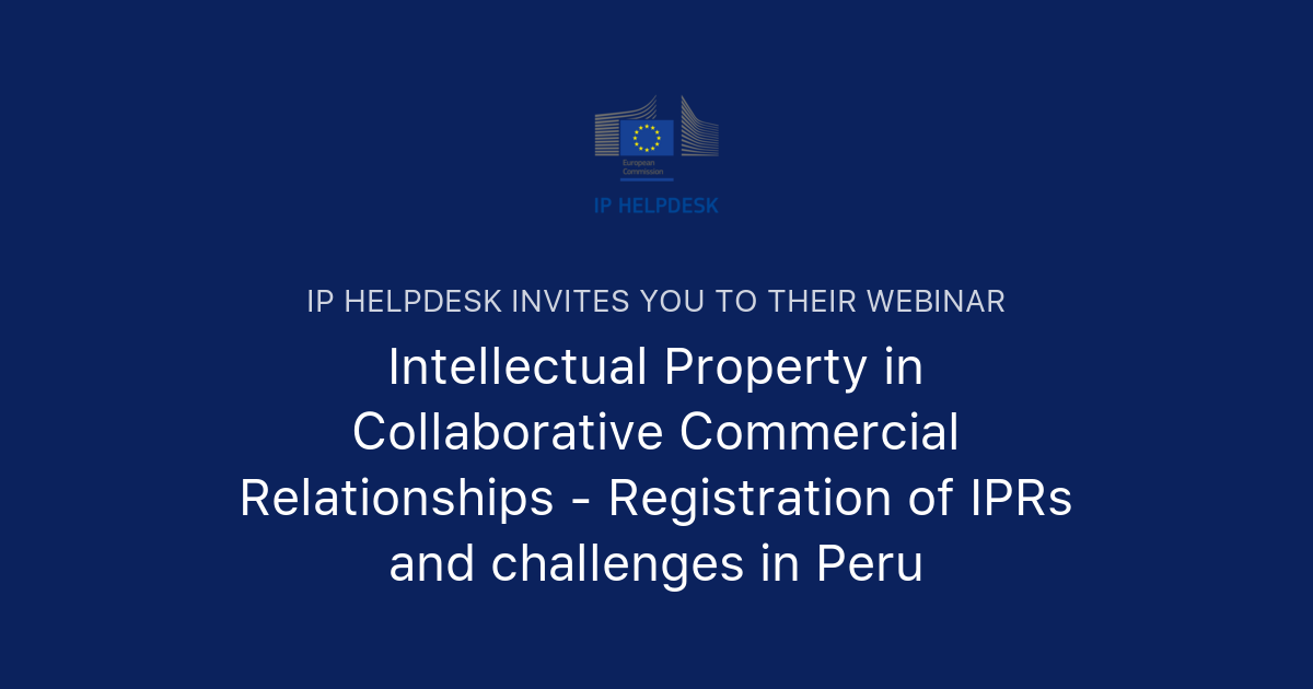 Intellectual Property in Collaborative Commercial Relationships ...