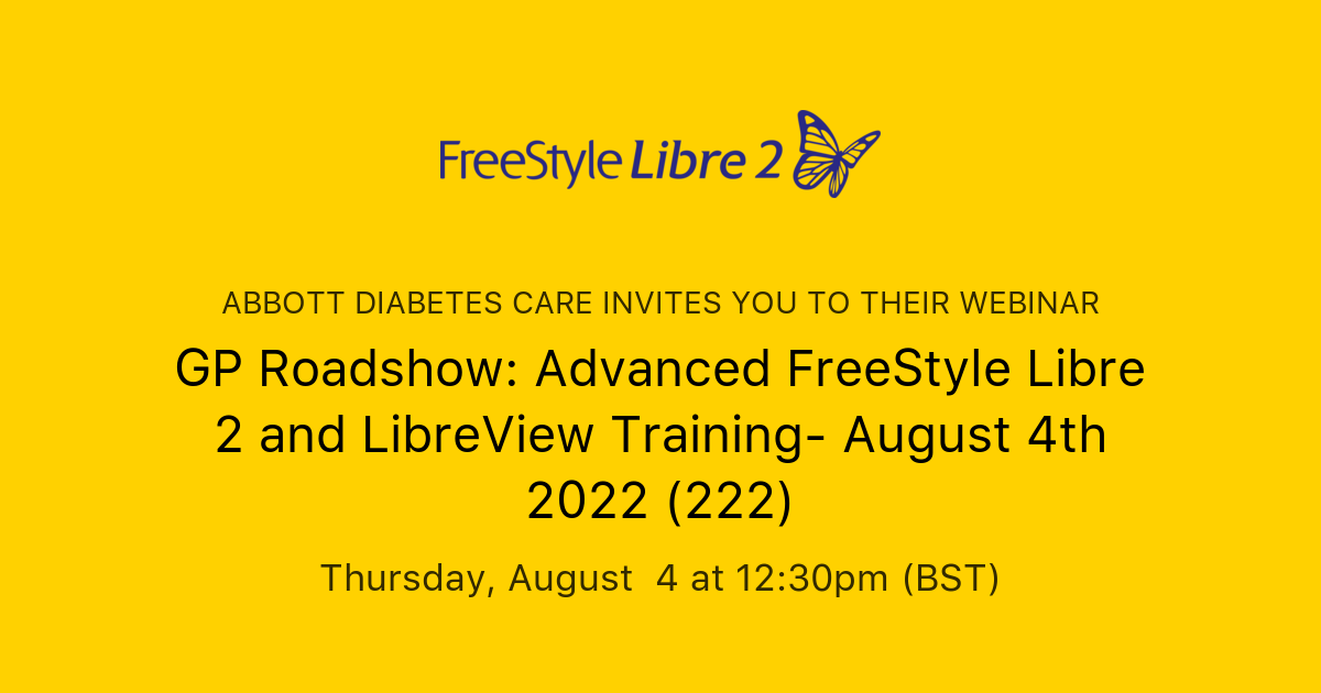 freestyle libre 2 training