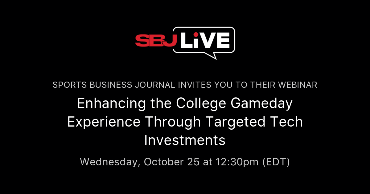 Enhancing the College Gameday Experience Through Targeted Tech
