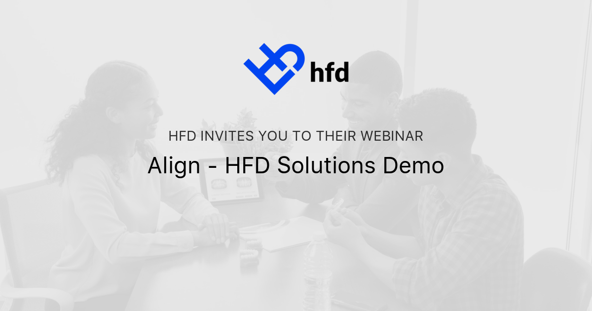 Align HFD Solutions Demo HFD