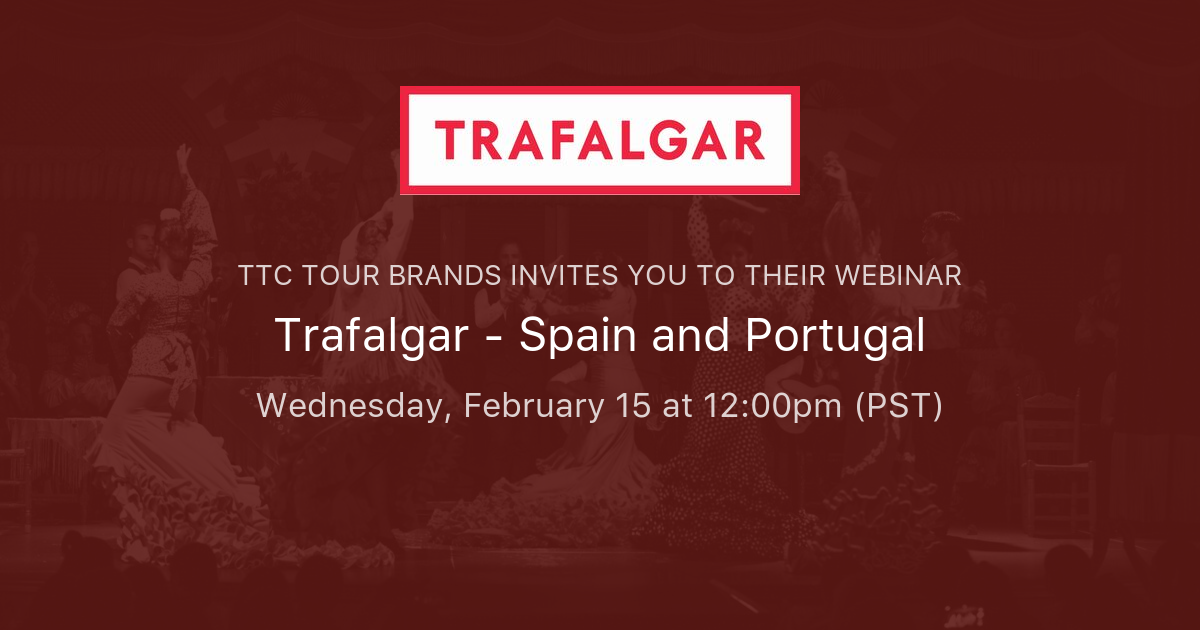 Trafalgar Spain and Portugal TTC Tour Brands