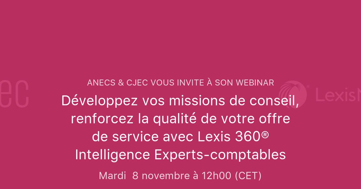 Développez Vos Missions De Conseil, Renforcez La Qualité De Votre Offre ...