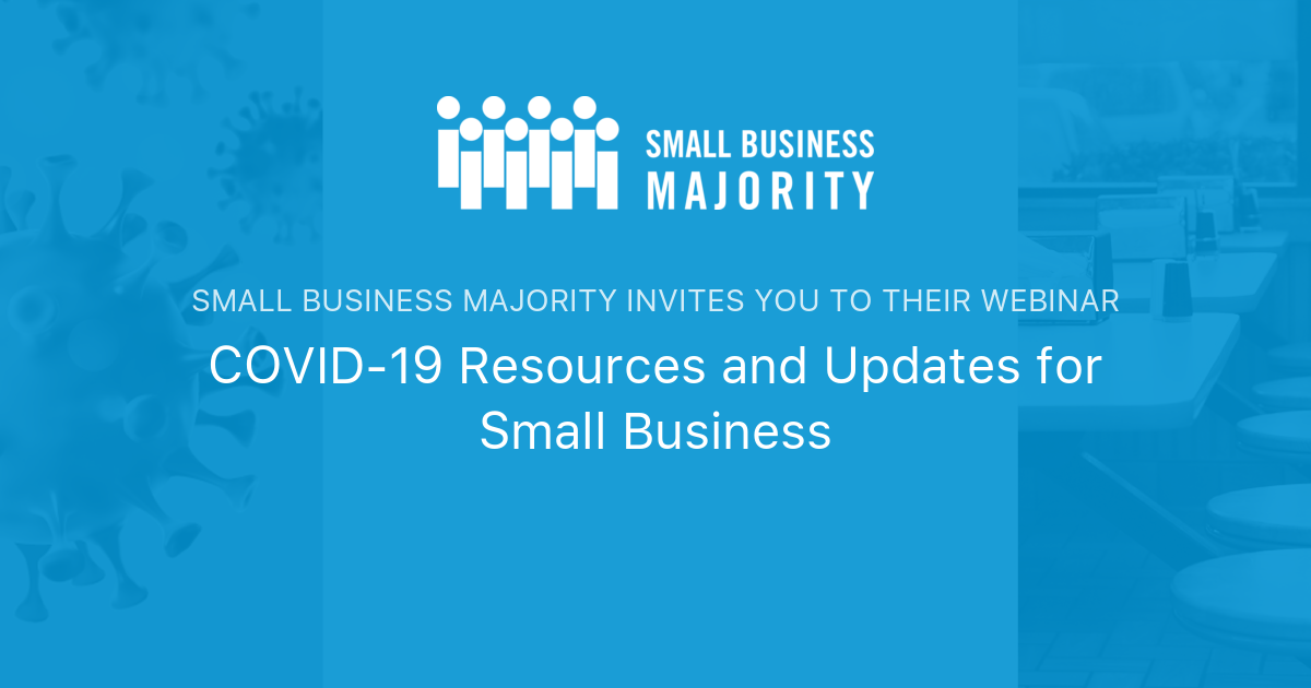 COVID-19 Resources And Updates For Small Business | Small Business Majority