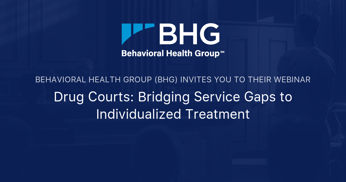 Drug Courts: Bridging Service Gaps To Individualized Treatment ...