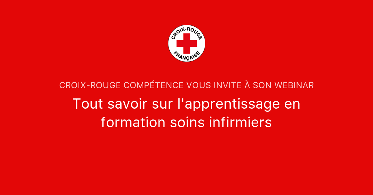 Tout Savoir Sur L'apprentissage En Formation Soins Infirmiers | Croix ...