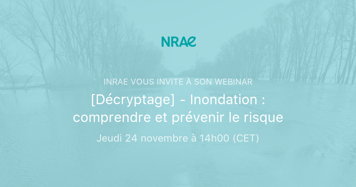 [Décryptage] - Inondation : comprendre et prévenir le risque | INRAE