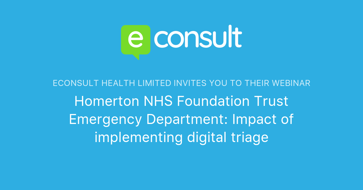 Homerton NHS Foundation Trust Emergency Department Impact of