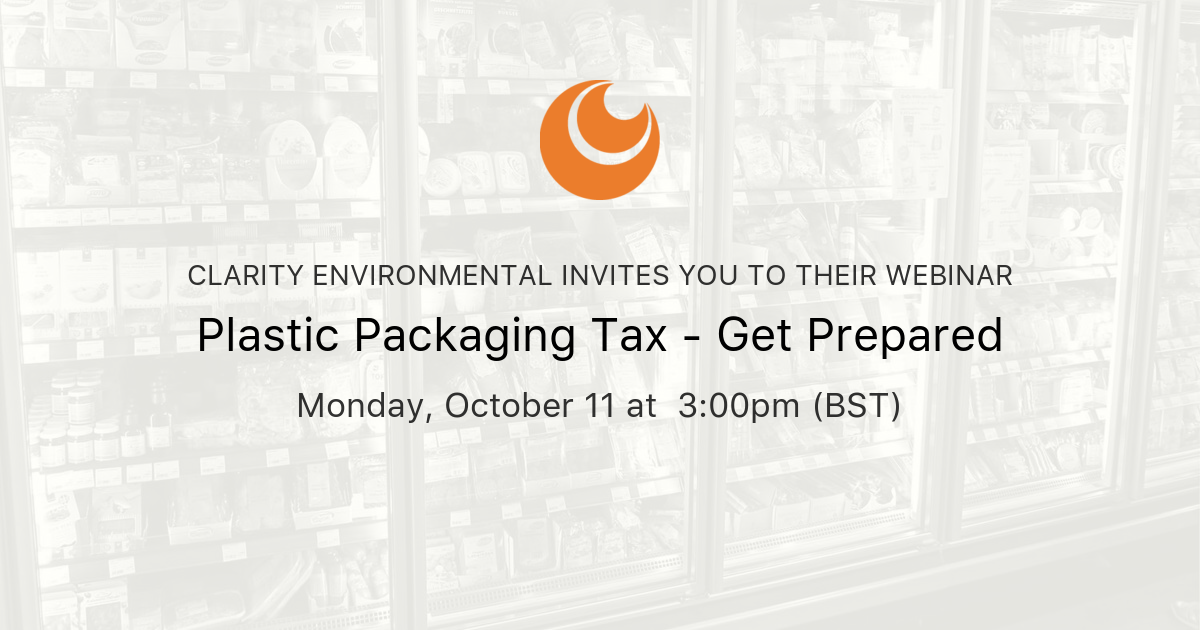 Plastic Packaging Tax Get Prepared Clarity Environmental
