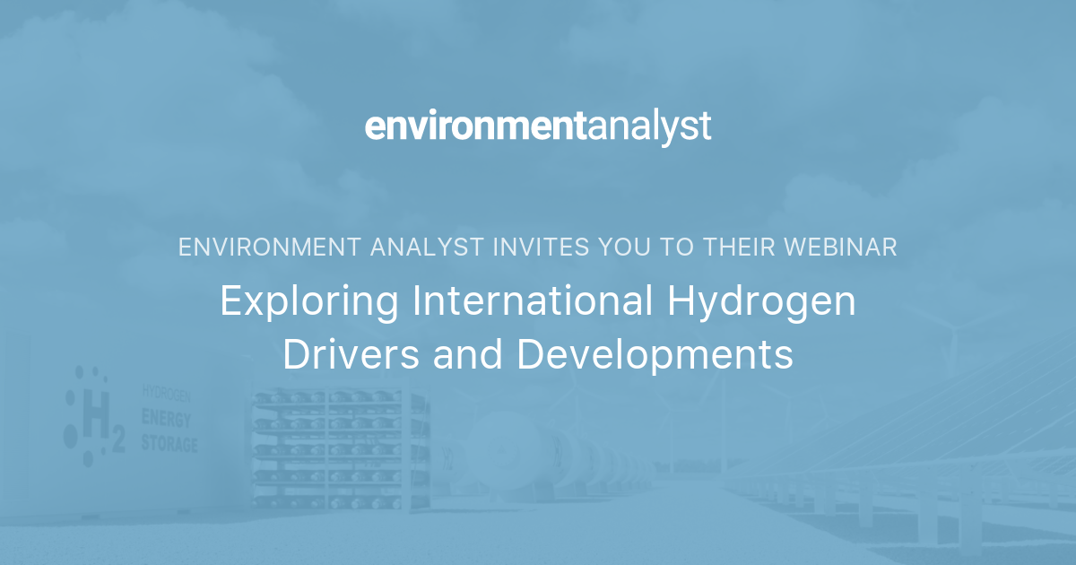 Exploring International Hydrogen Drivers and Developments | Environment ...